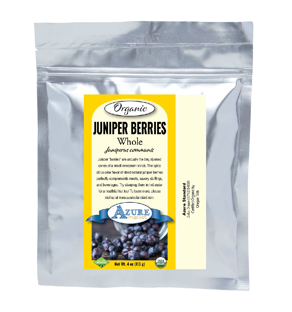 Juniper Berries, Whole, Organic