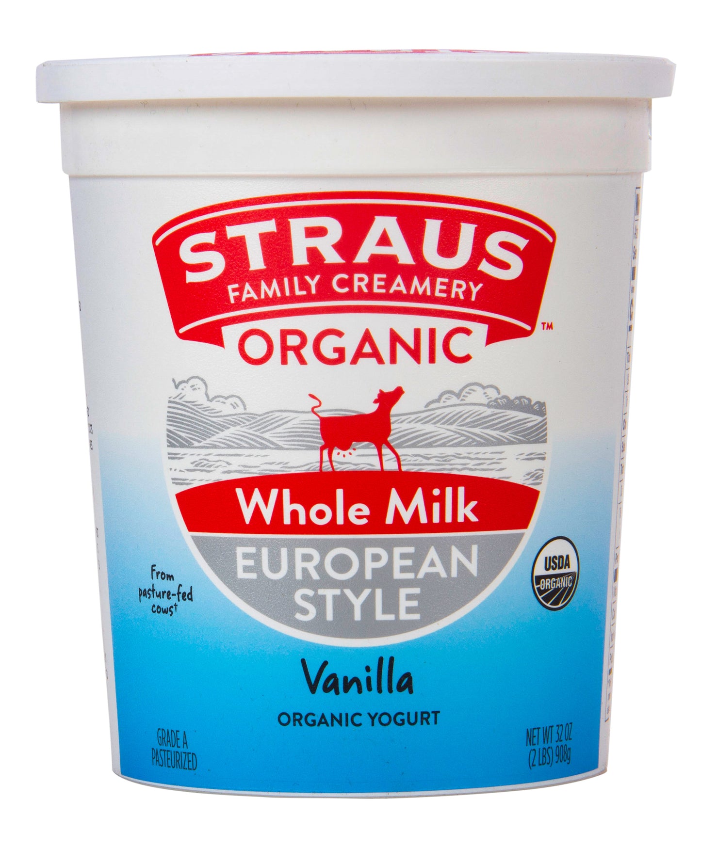 Yogurt, Vanilla, Whole Milk, Organic