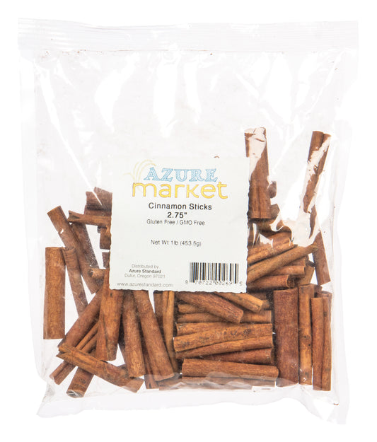 Cinnamon Sticks, 2.75 inch Cut