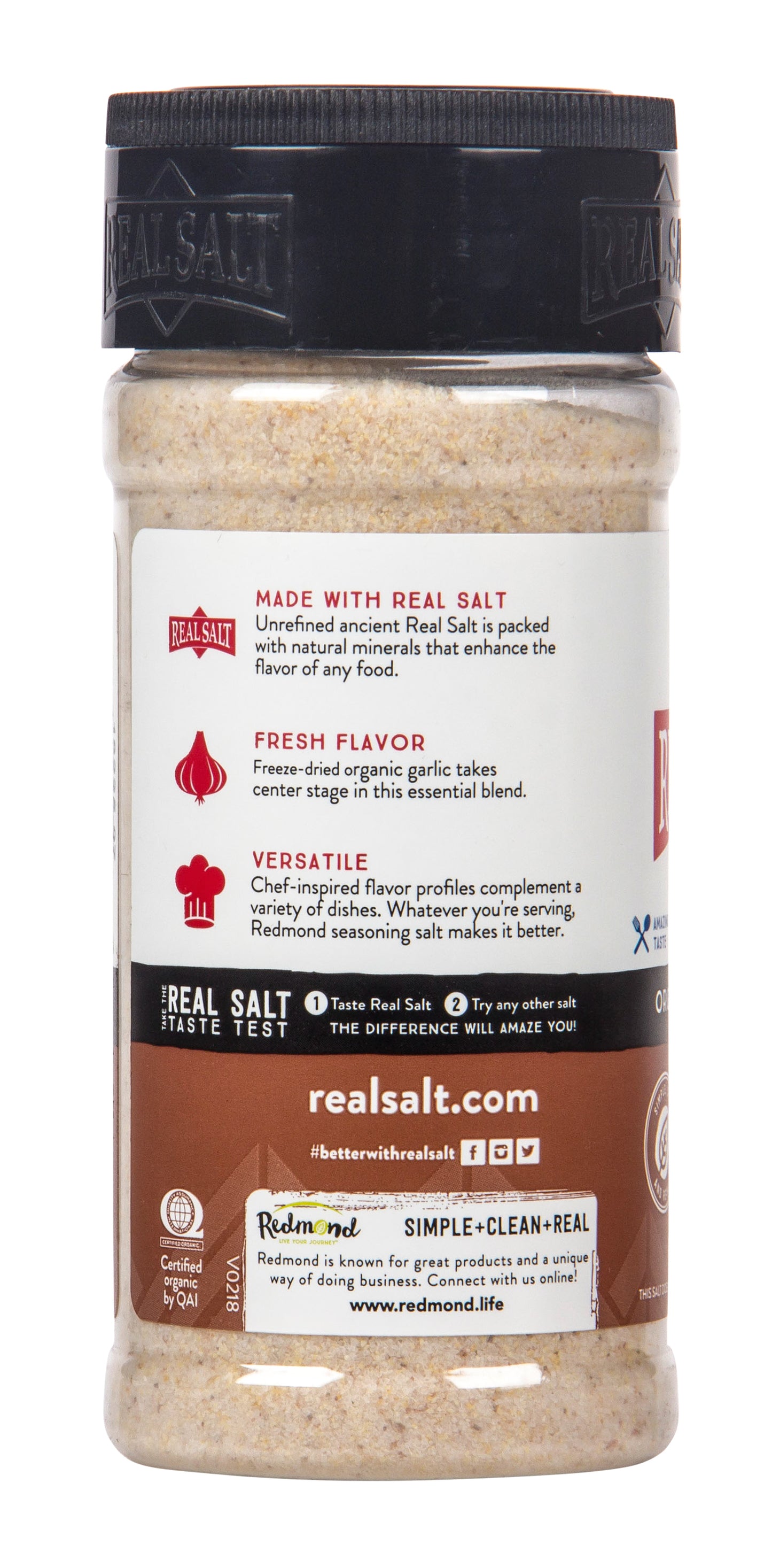 Garlic Salt, Real Salt, Organic