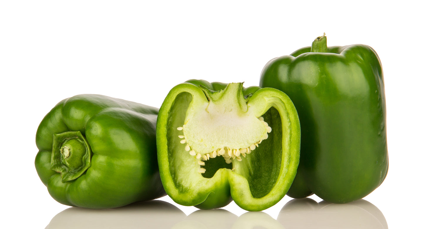 Peppers, Green Bell, Organic