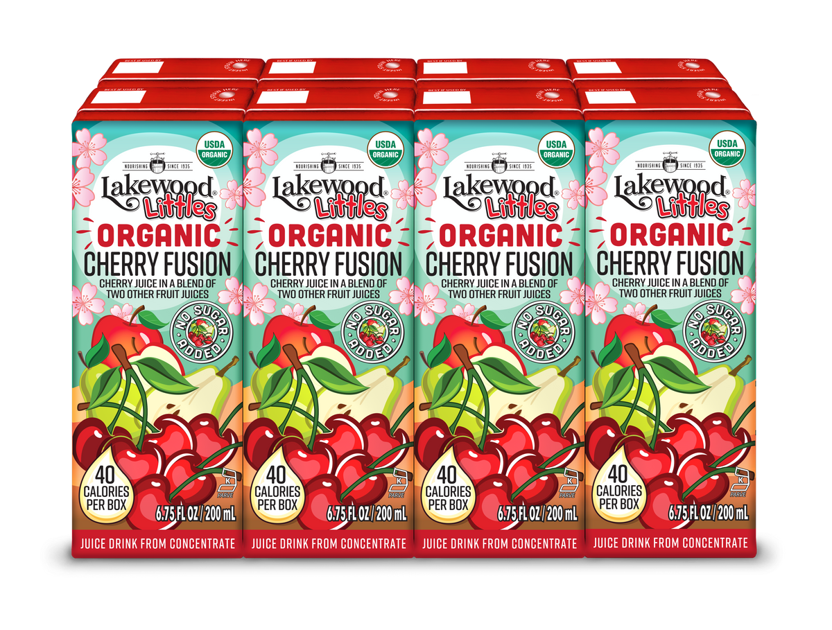 Littles Juice Box, Cherry Fusion, Organic