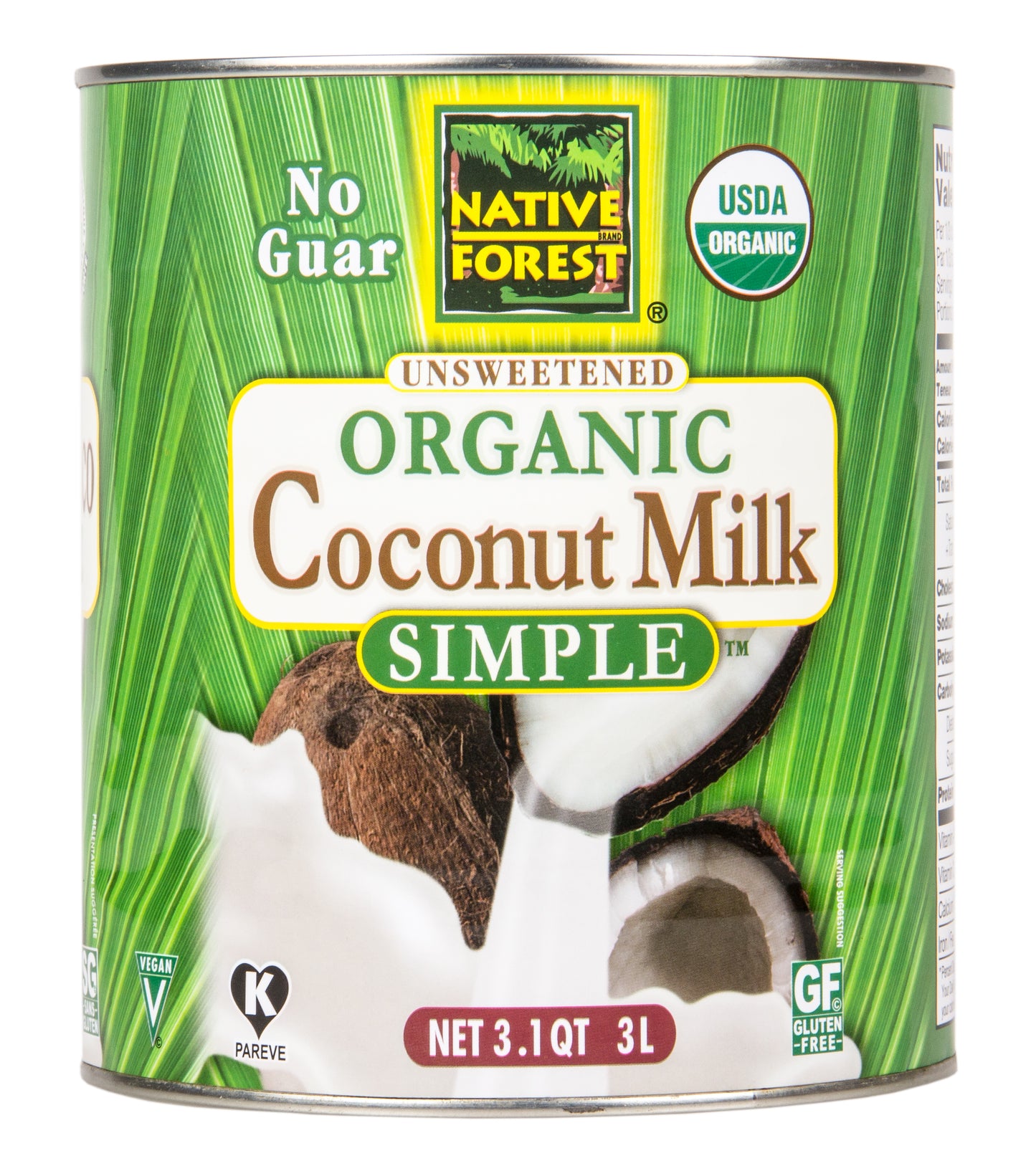 Coconut Milk, Simple, Organic