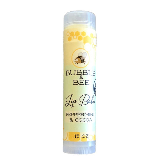 Lip Balm, Peppermint Cocoa, Organic
