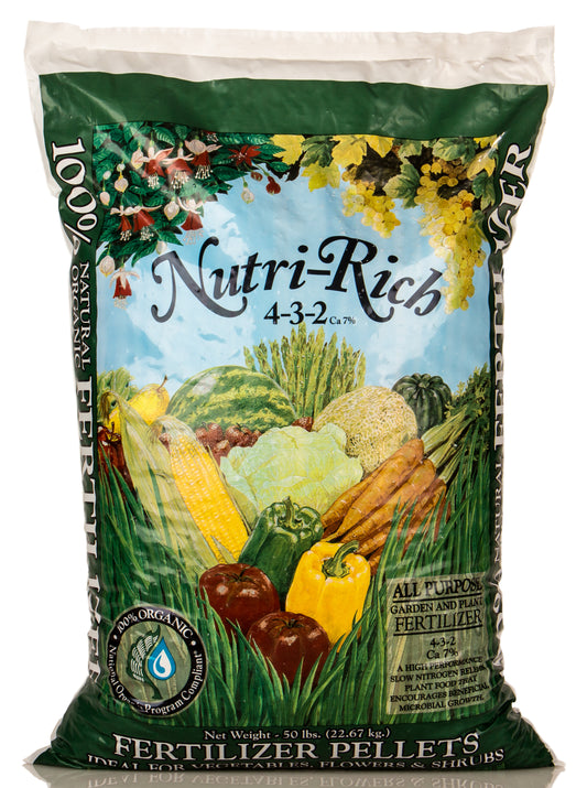 Fertilizer, Pellets, 4-3-2, Organic