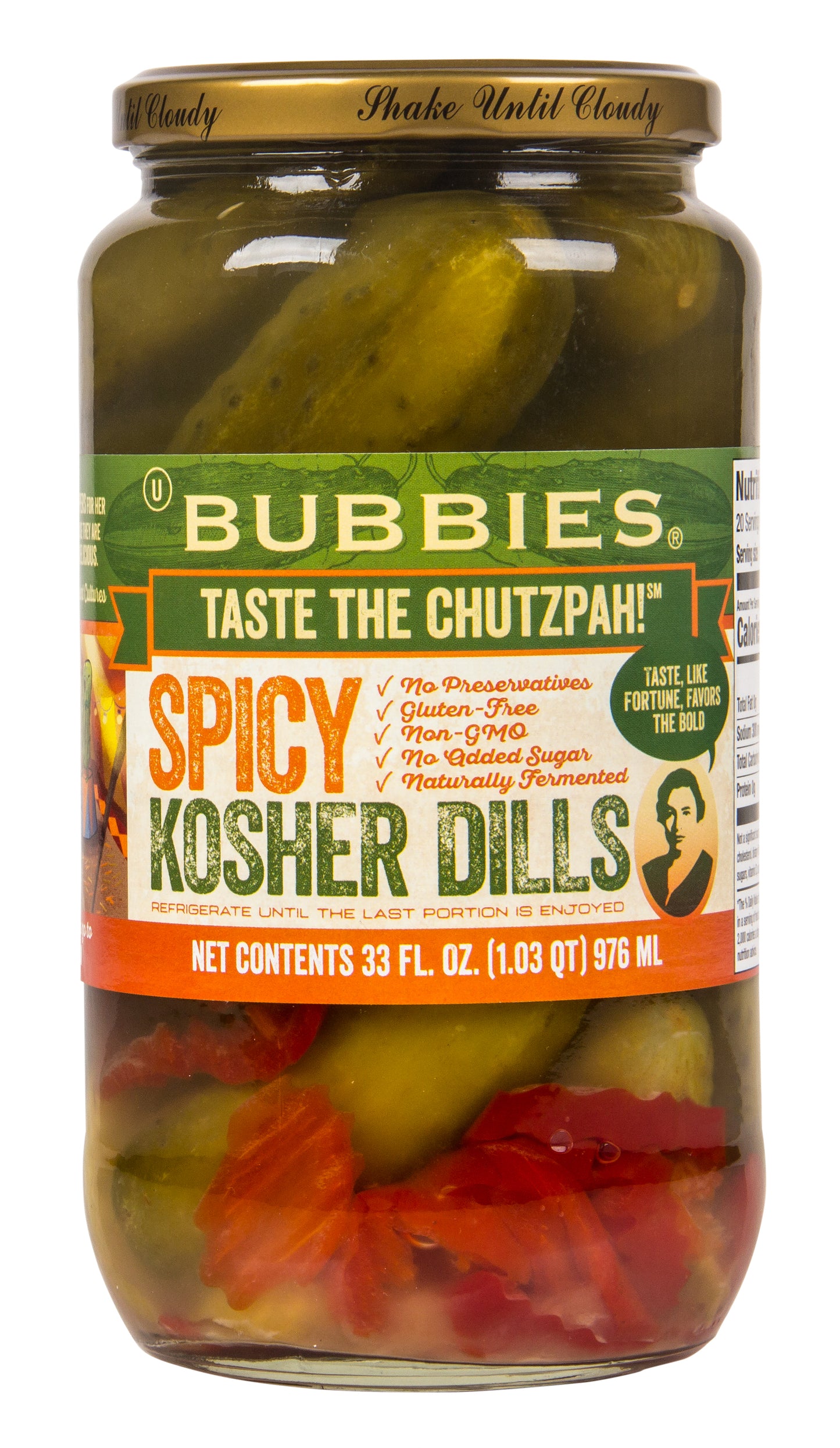 Kosher Dill Pickles, Spicy