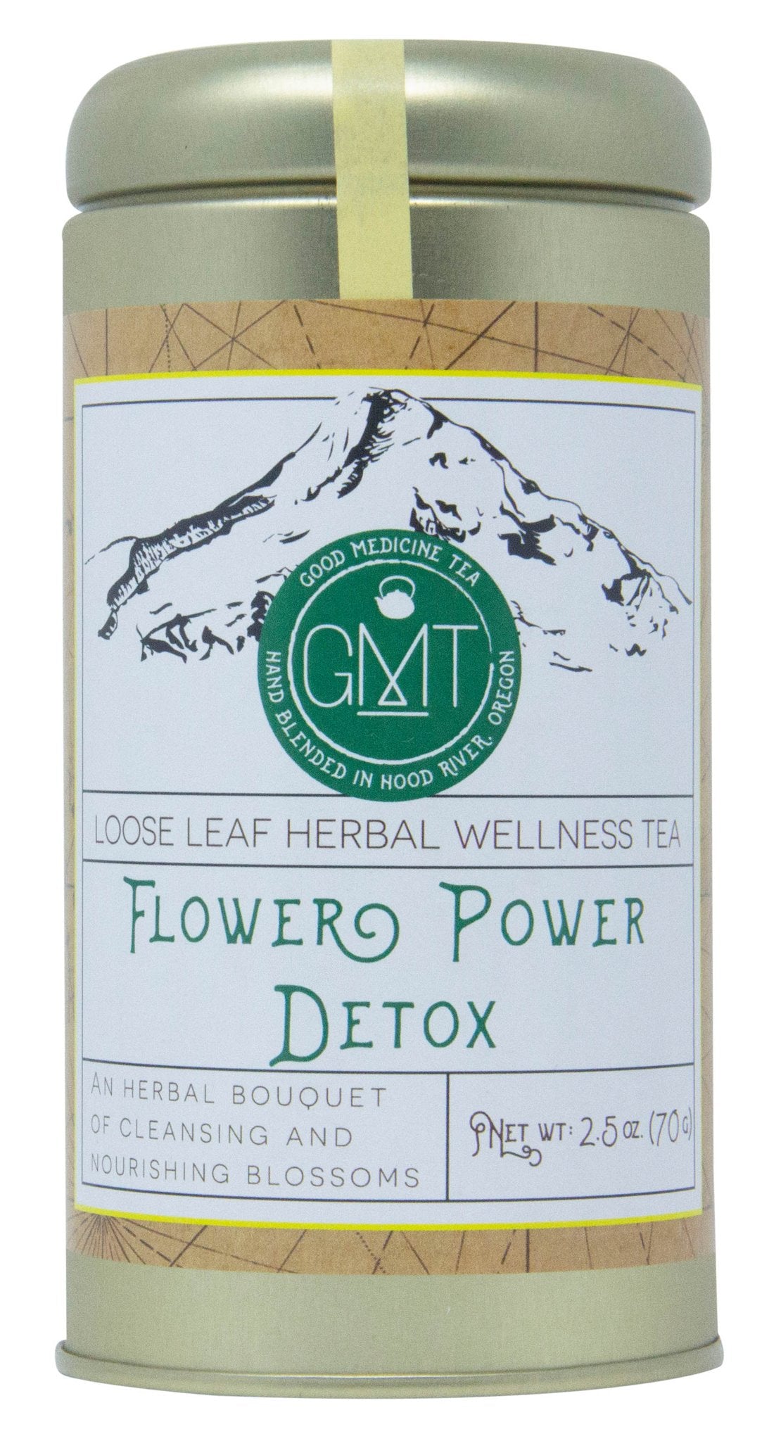 Flower Power Detox, Loose Leaf Herbal Tea
