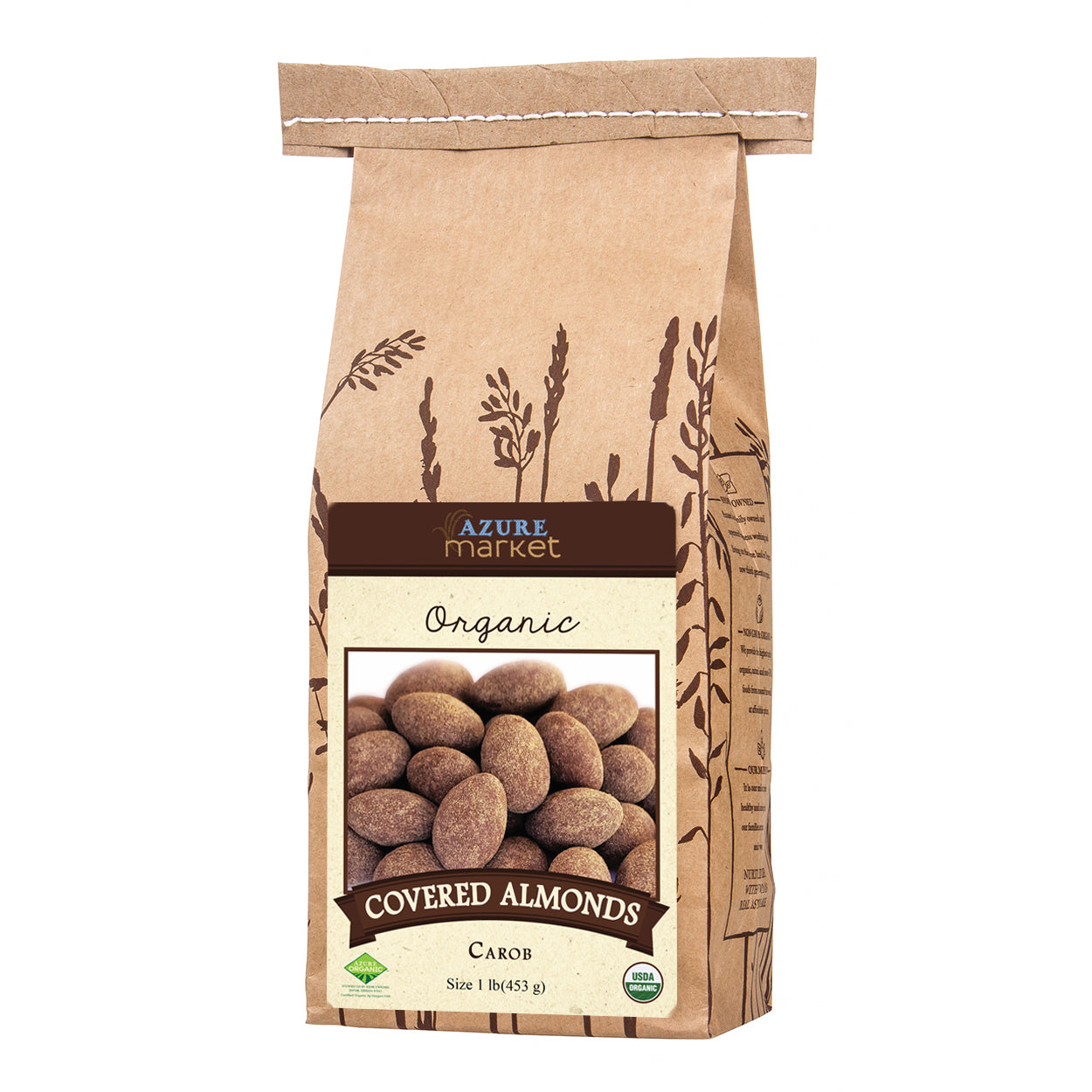 Carob Covered Almonds, Organic