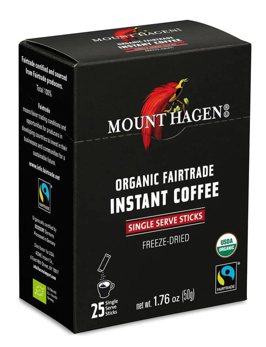 Instant Coffee, Single-Serve Sticks, Freeze-Dried, Organic