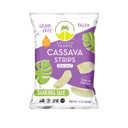 Cassava Chip Strips, Sea Salt