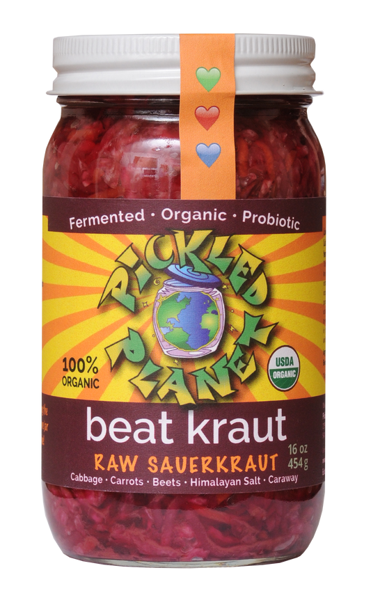 Sauerkraut, Raw, Beat Kraut, Organic