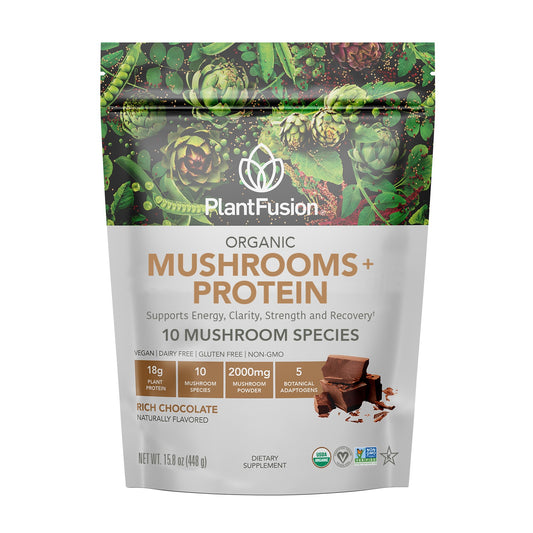 Mushrooms + Protein, Rich Chocolate, Organic