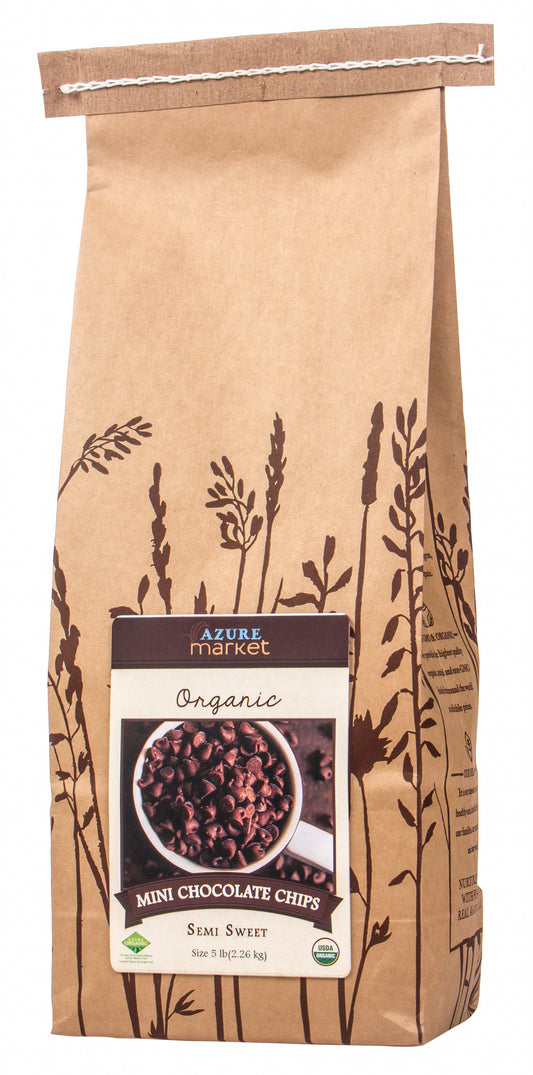 Chocolate Chips, Mini, Semi Sweet, Organic