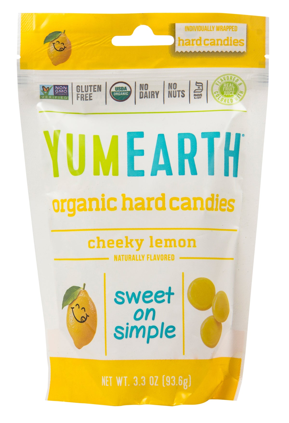 Drops, Cheeky Lemon, Organic