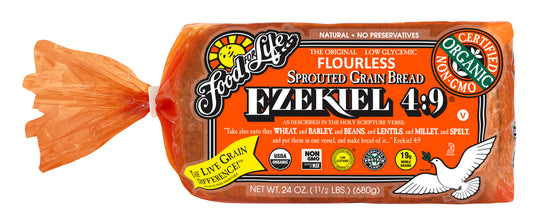 Ezekiel Bread, Frozen, Organic