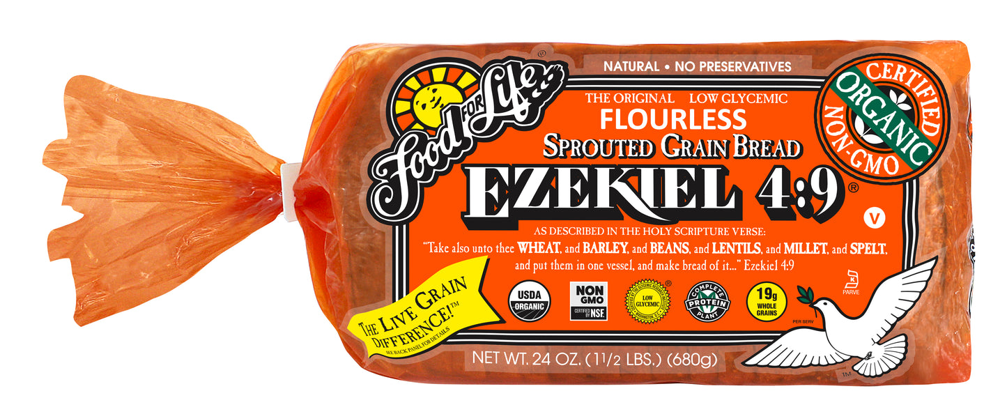 Ezekiel Bread, Frozen, Organic