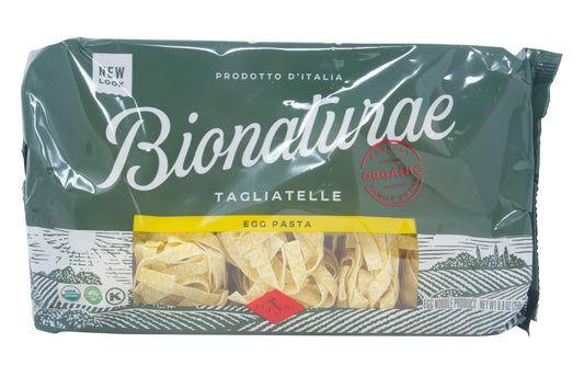 Tagliatelle, Semolina Egg Pasta, Organic
