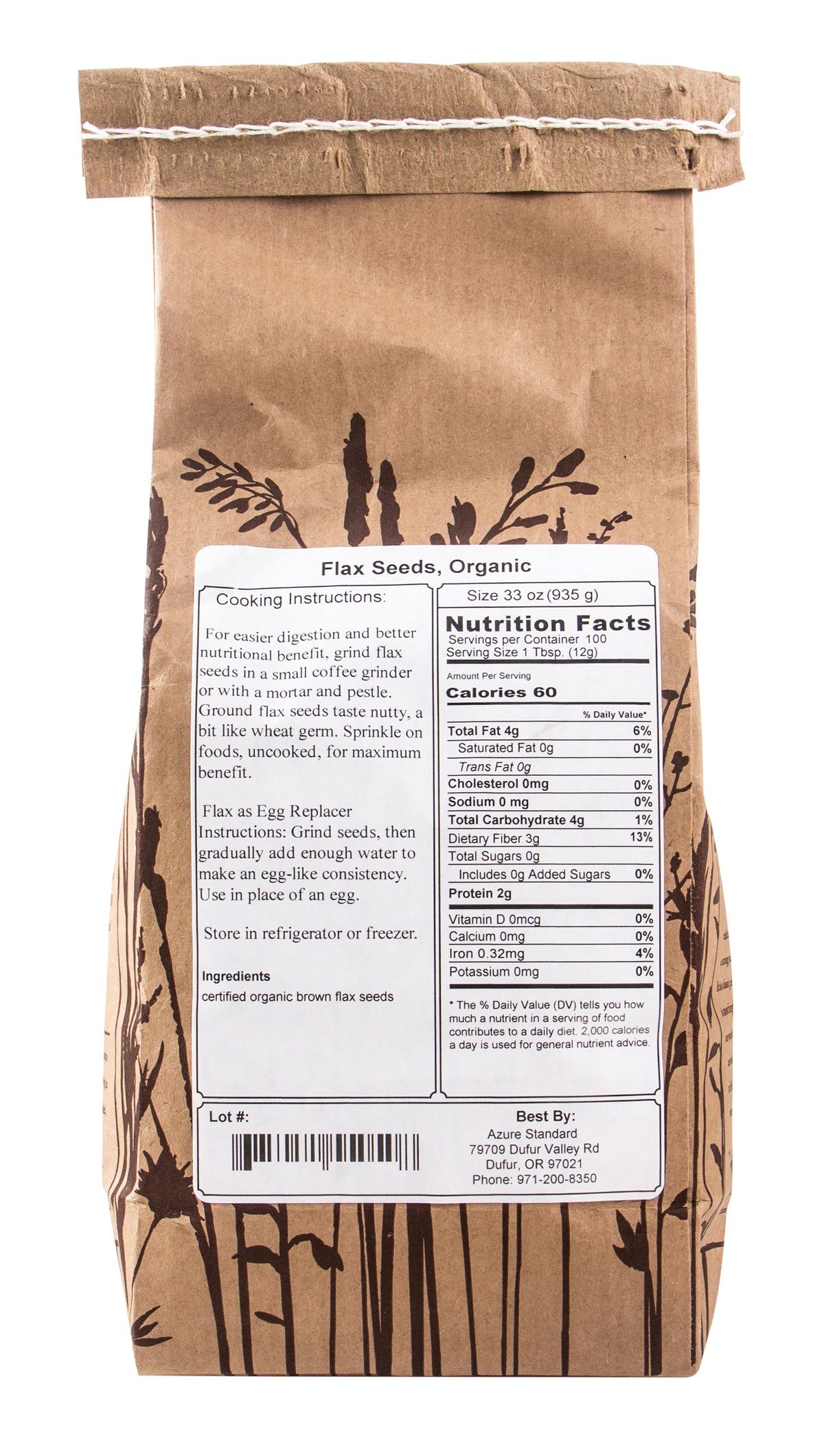 Flax Seeds, Organic