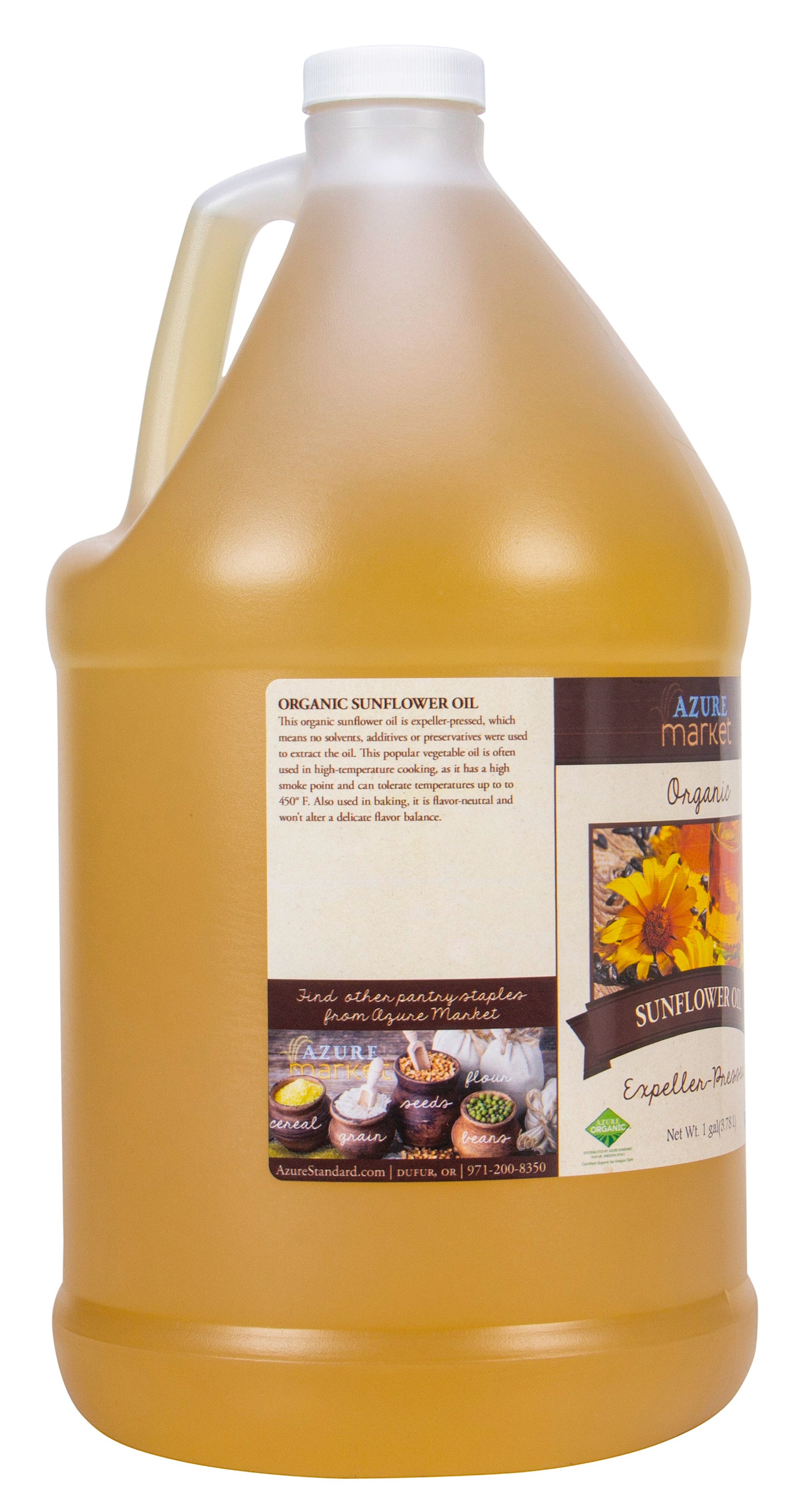 Sunflower Oil, Expeller Pressed, Organic