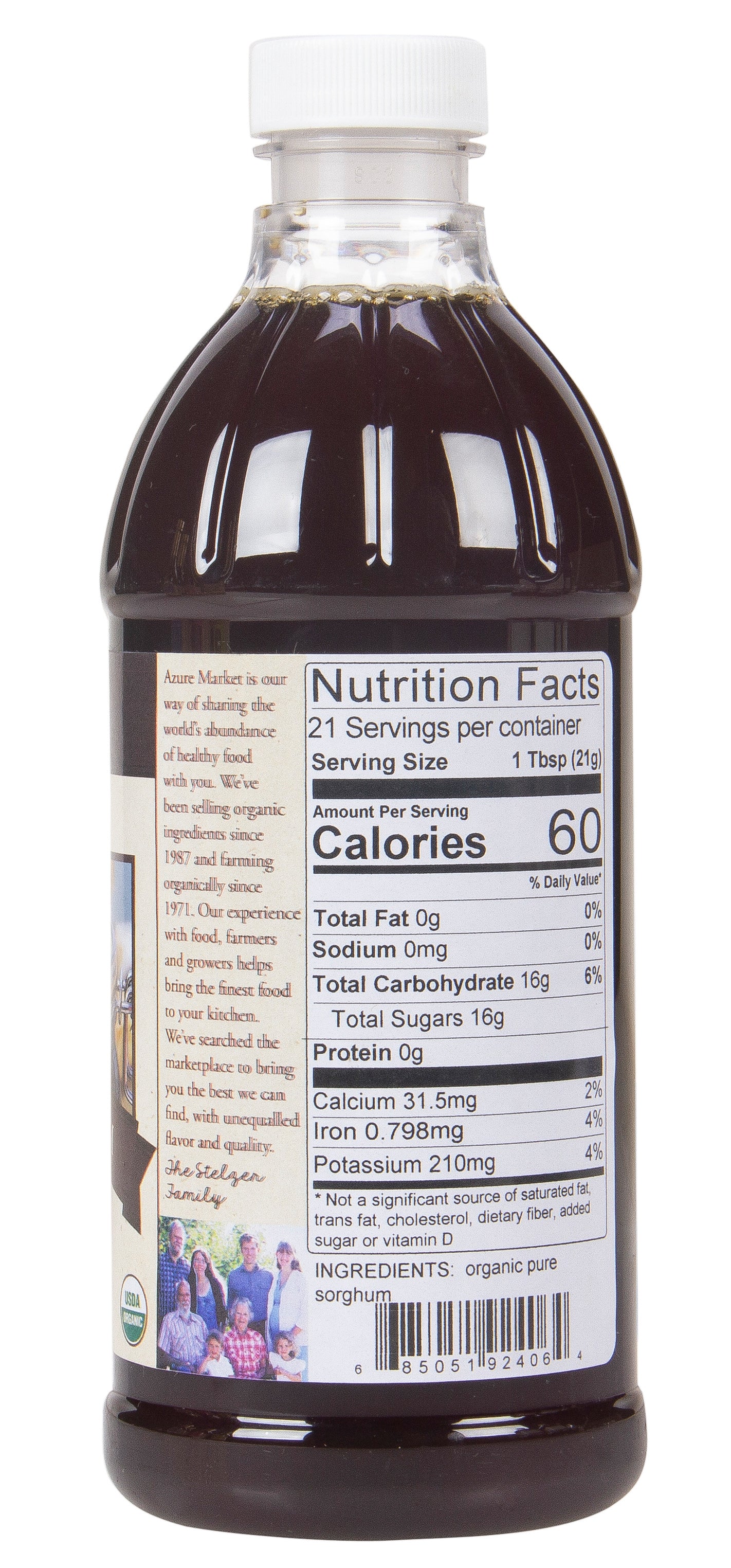 Pure Sweet Sorghum, Organic
