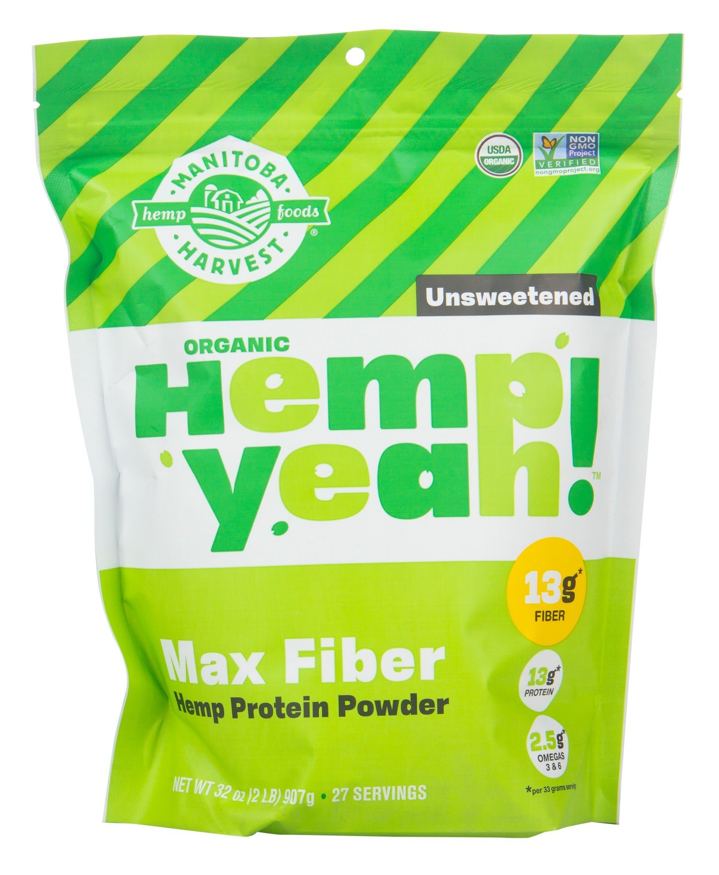 Hemp Protein Powder, Pro Fiber, Organic