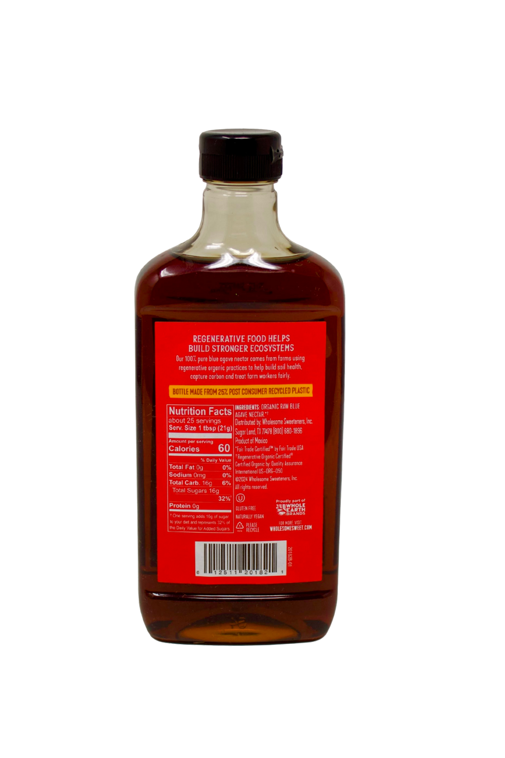 Blue Agave Nectar, Raw, Organic