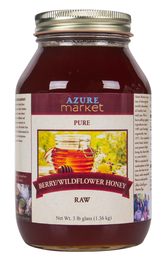 Honey, Raw, Berry/Wildflower