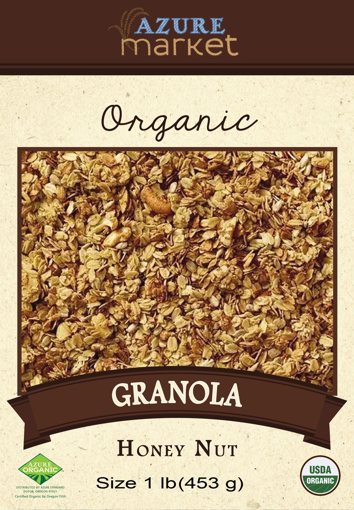Granola, Honey Nut, GF, Organic