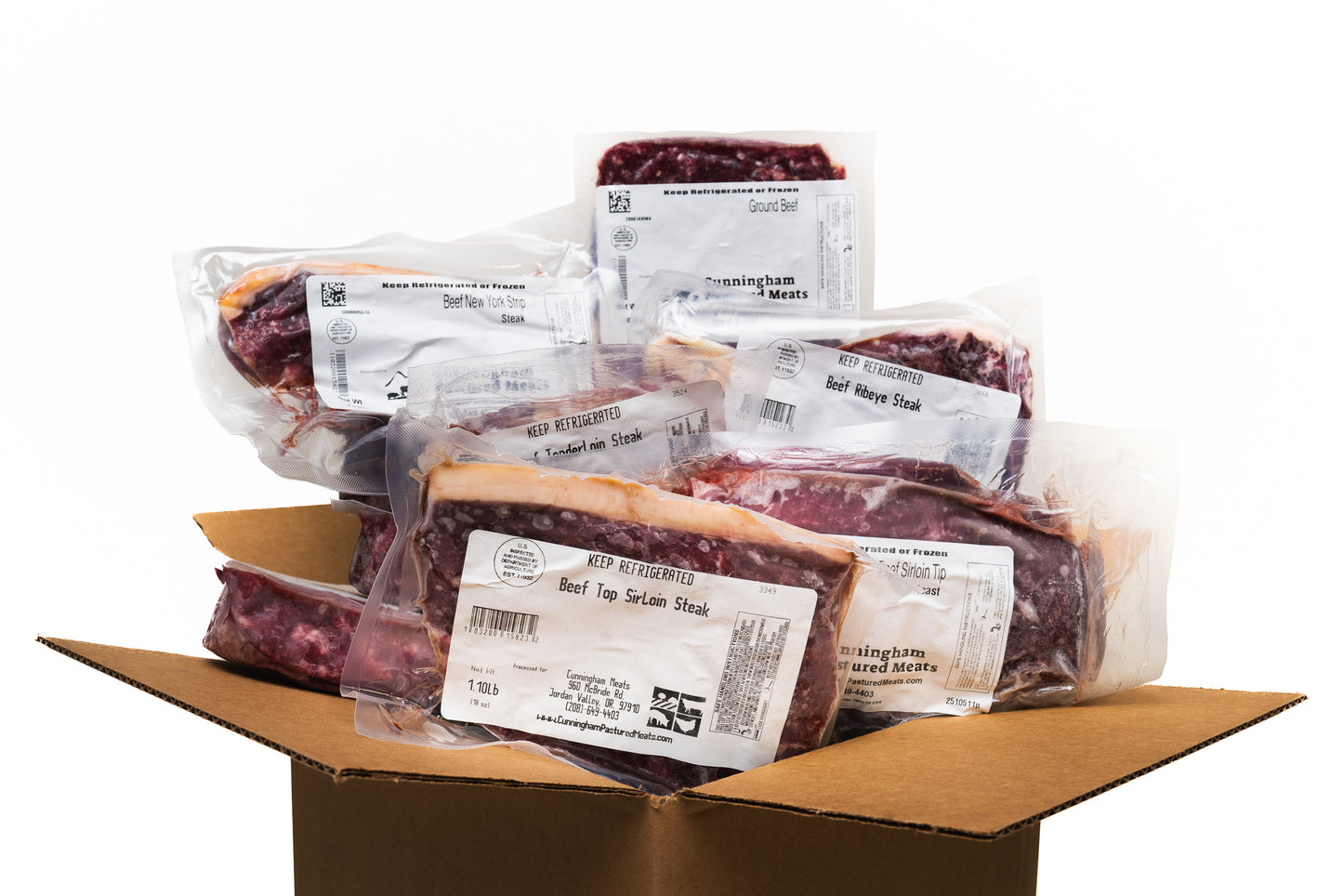 Best of Beef, Butcher's Choice, Variety Pack, Grass-Fed, Frozen