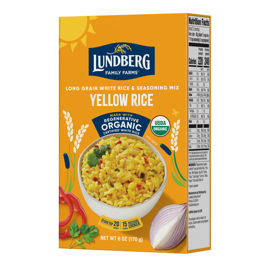 Rice & Seasoning Mix, Yellow Rice, Organic