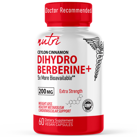 Dihydroberberine+ With Ceylon Cinnamon,  200mg