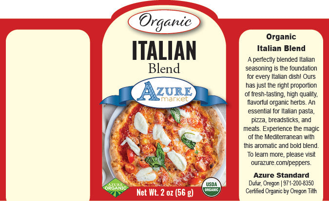 Italian Blend, Organic