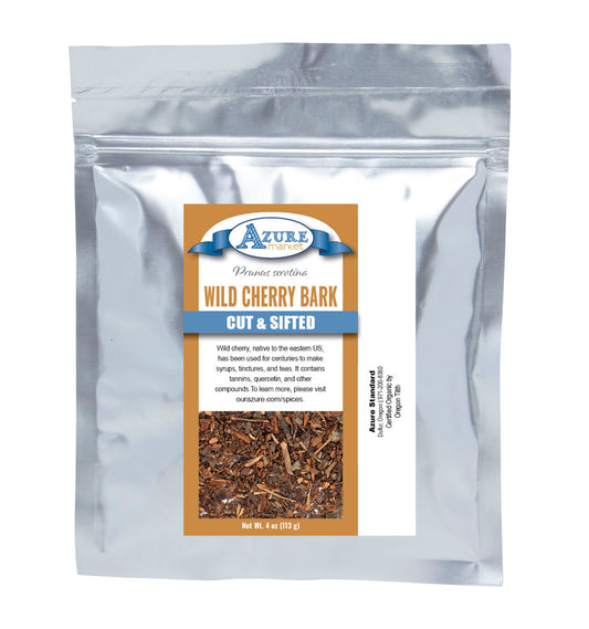 Wild Cherry Bark, Cut & Sifted