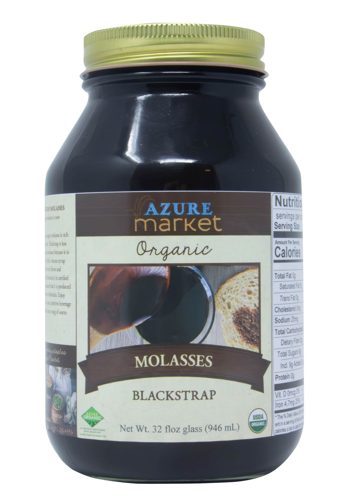 Molasses, Blackstrap, Organic