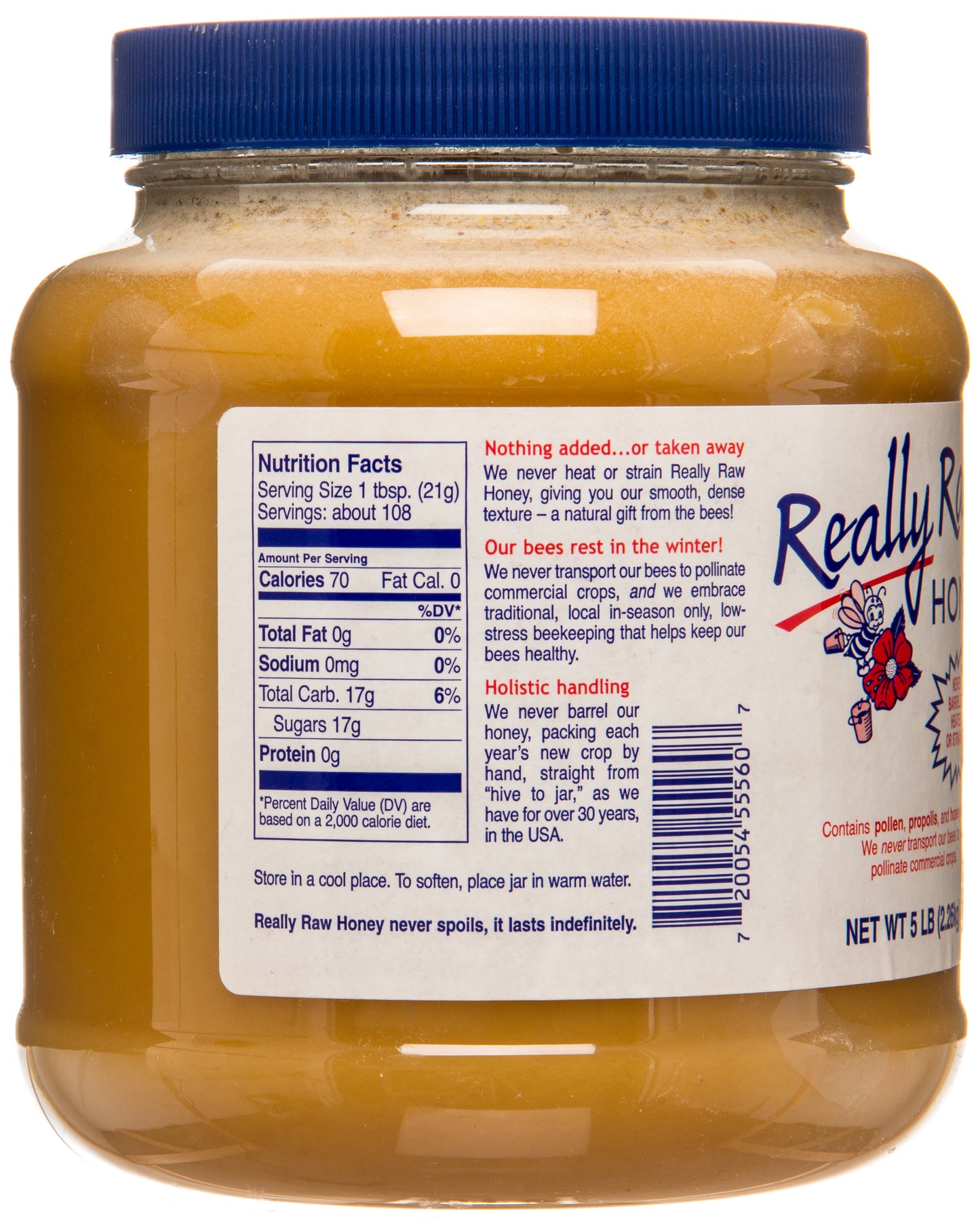 Really Raw Honey (Plastic)