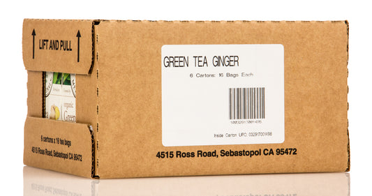 Green Tea with Ginger, Organic
