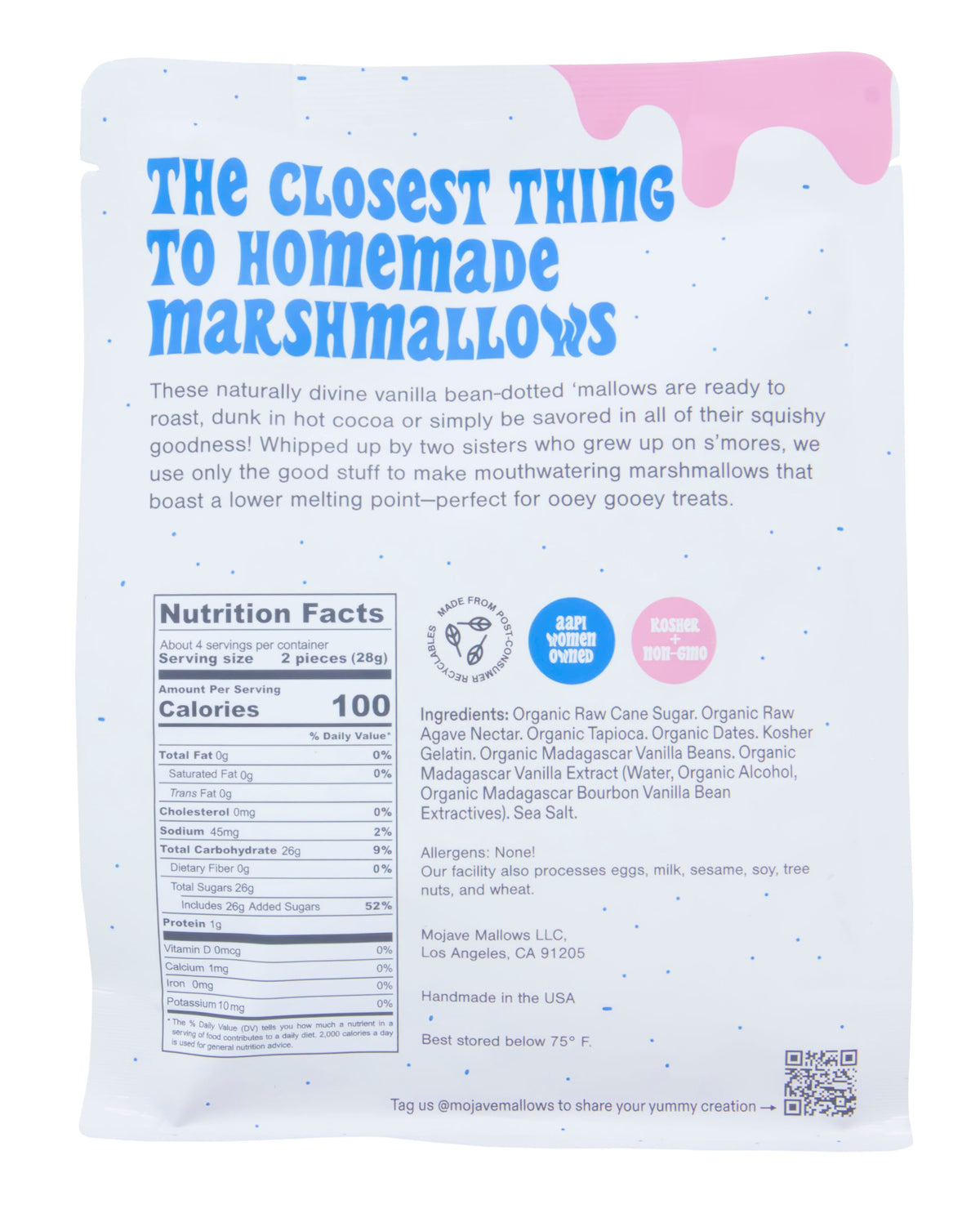 Marshmallows, Vanilla Bean
