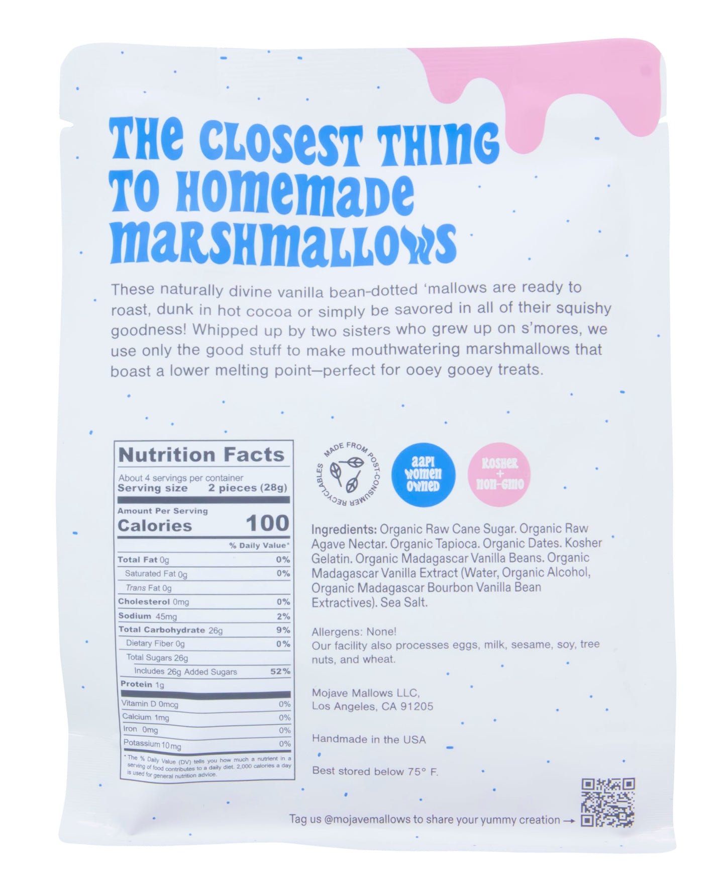 Marshmallows, Vanilla Bean