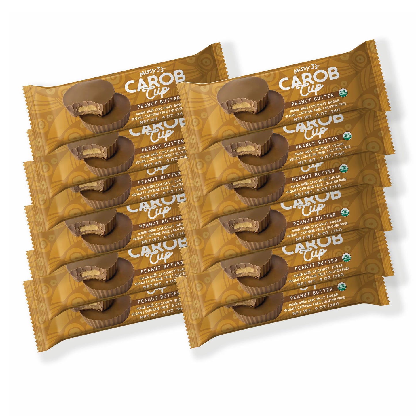 Carob Cup, Peanut Butter, Organic