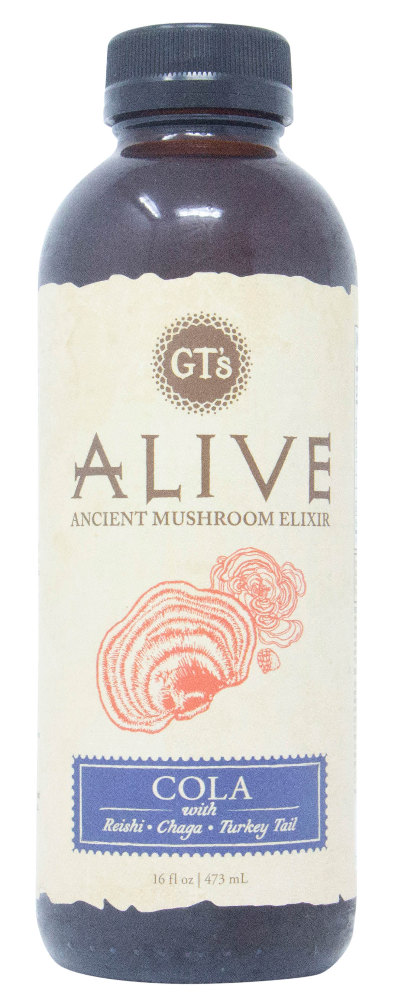 ALIVE, Ancient Mushroom Elixir, Cola