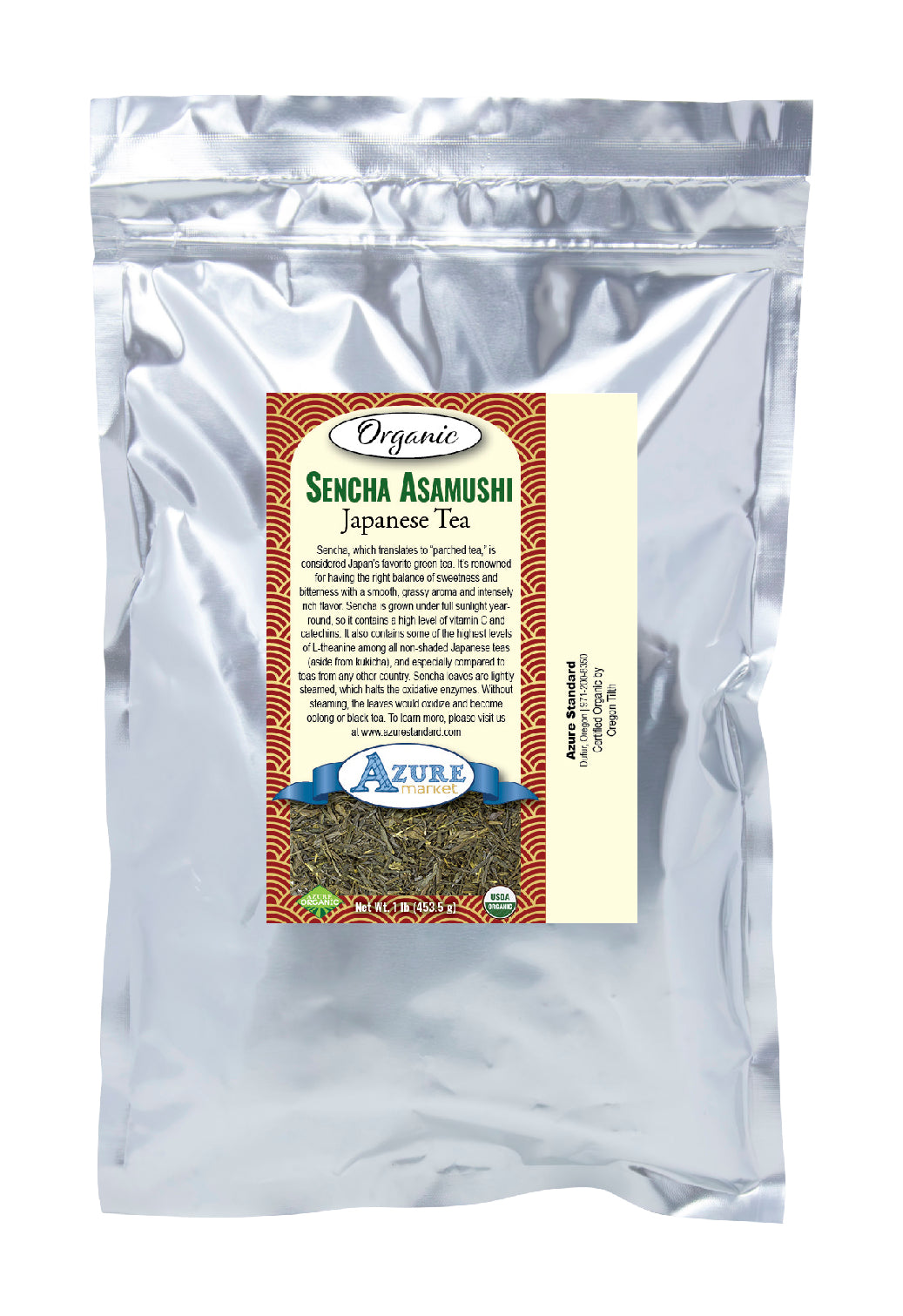 Sencha Asamushi, Organic