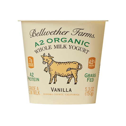 Yogurt, Whole Milk, Vanilla, A2 Organic