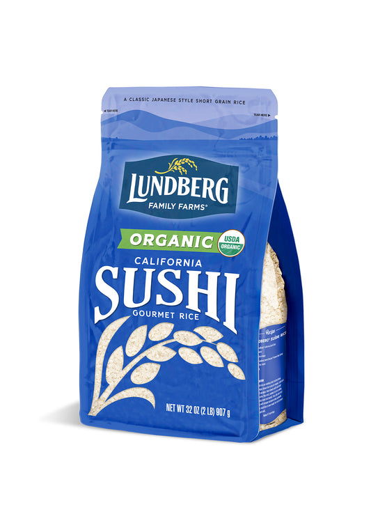 Rice, California, Sushi, Organic, Gluten Free
