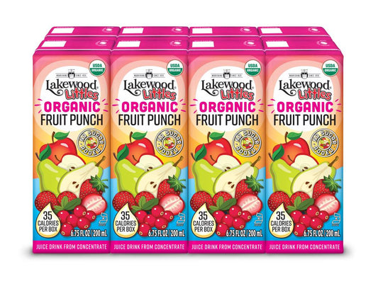 Littles Juice Box, Fruit Punch, Organic