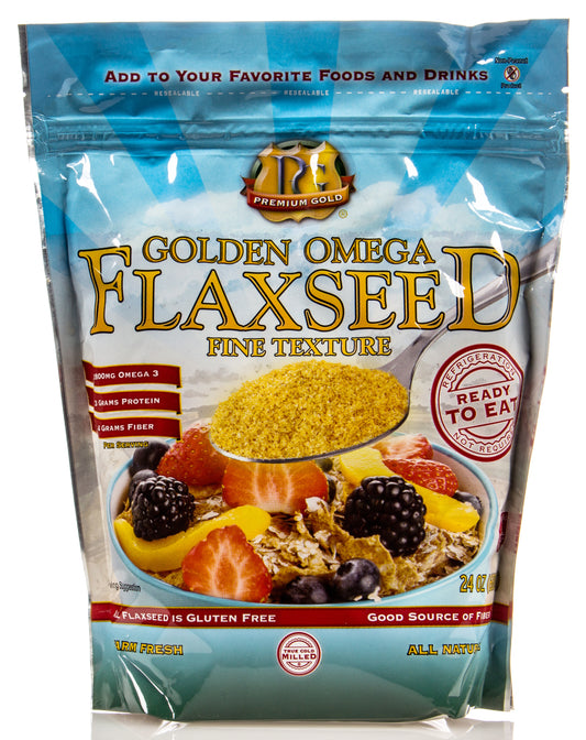 Golden Flaxseed, Fine Ground, True Cold Milled