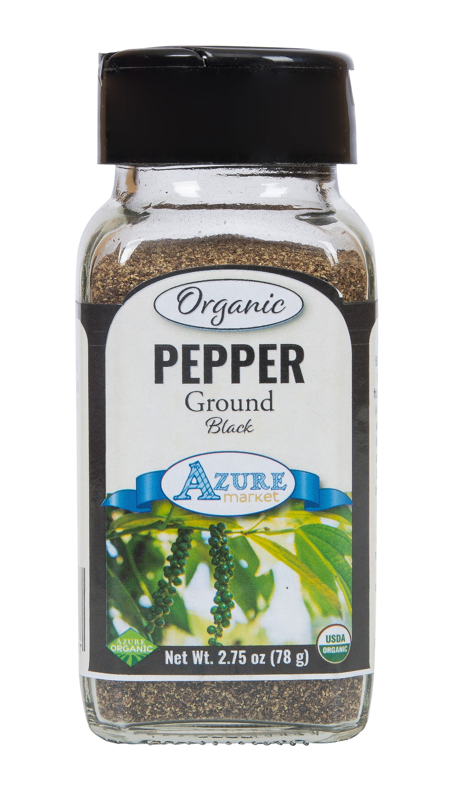 Pepper, Ground Black, Organic