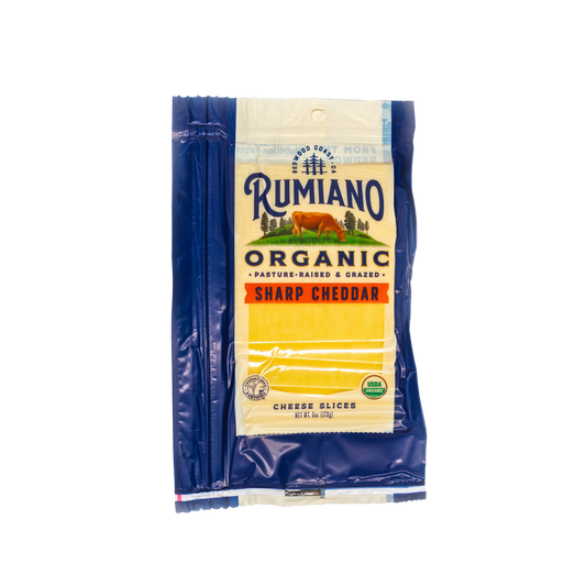 Sharp Cheddar Slices, Organic