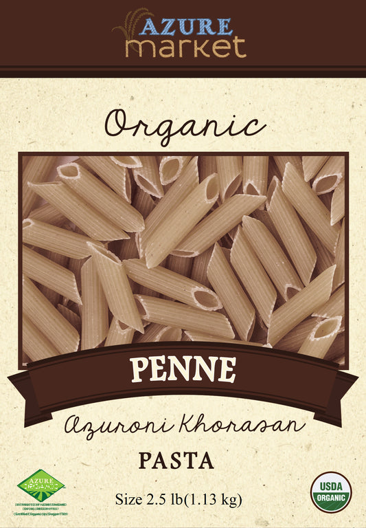 Penne Azuroni Khorasan Pasta, Organic