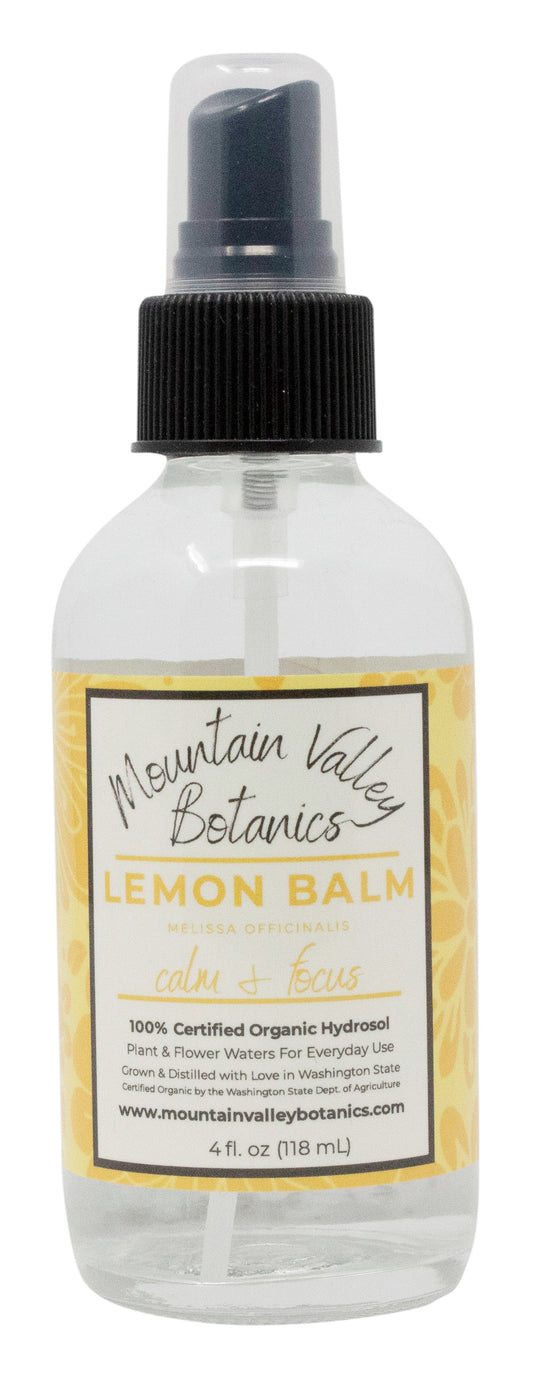 Hydrosol, Lemon Balm, Organic