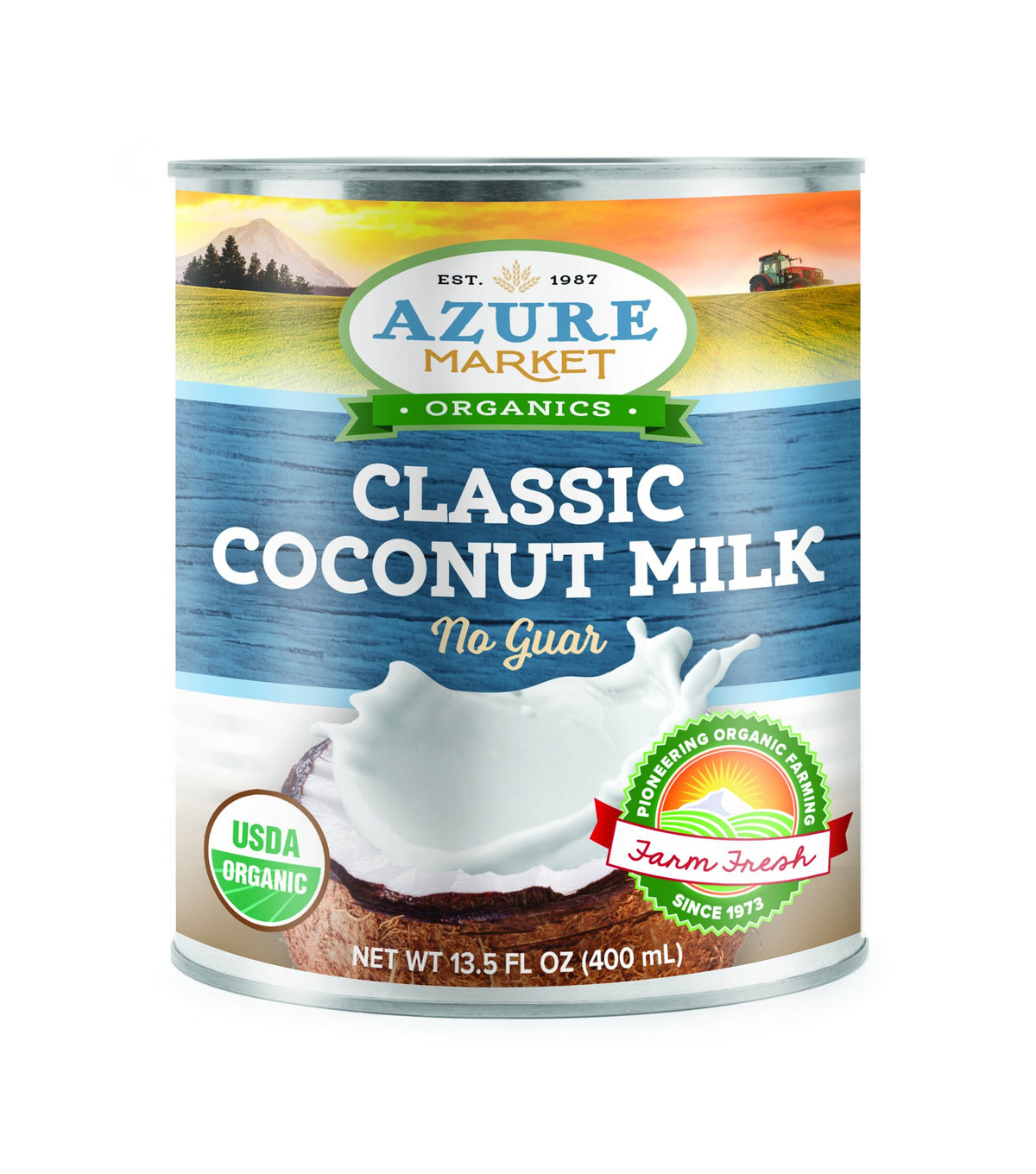 Coconut Milk, Classic, 17% Fat, No Guar, Organic